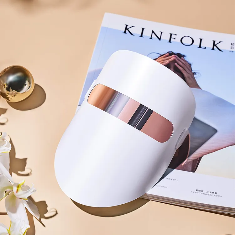 7-Color LED Light Therapy Facial Steamer with Mask Removal Function